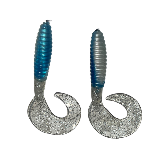 Curlu Blue Action Tail 5”